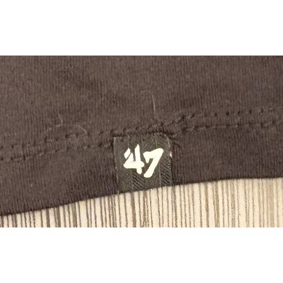 47 Pittsburgh Penguins Black Rainbow Pride Logo T-Shirt Size Small Short Sleeve - Picture 2 of 5